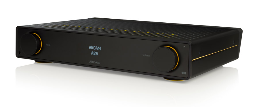 ARCAM A25 Integrated Amplifier Angle