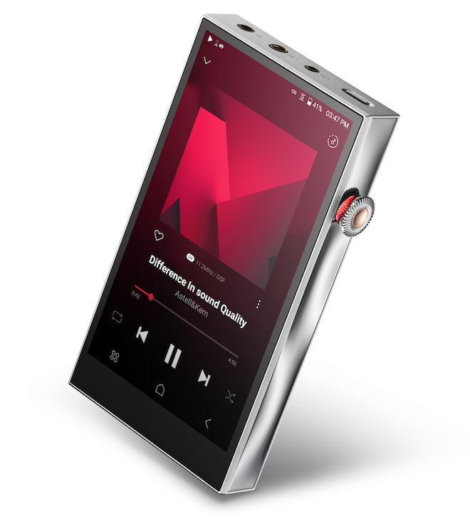 Astell&Kern A&futura SE300 portable DAP angle tilt