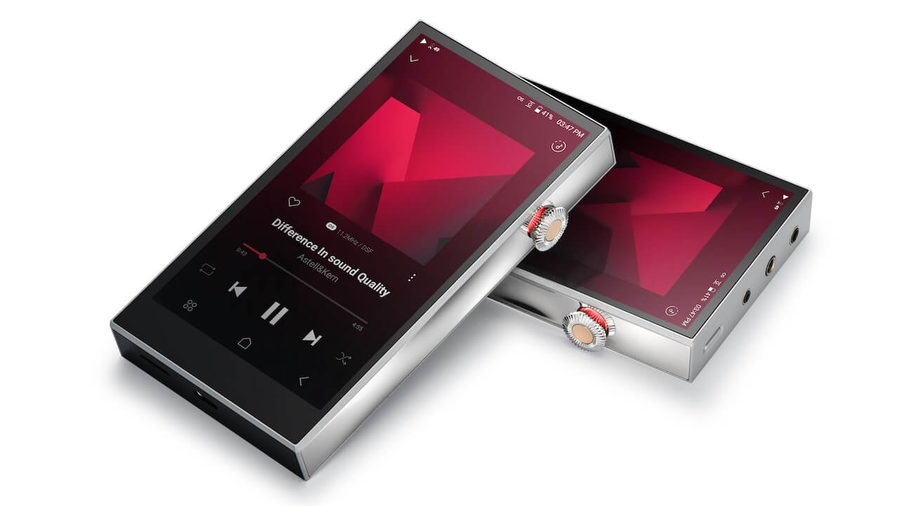 Astell&Kern A&futura SE300 DAPs in silver