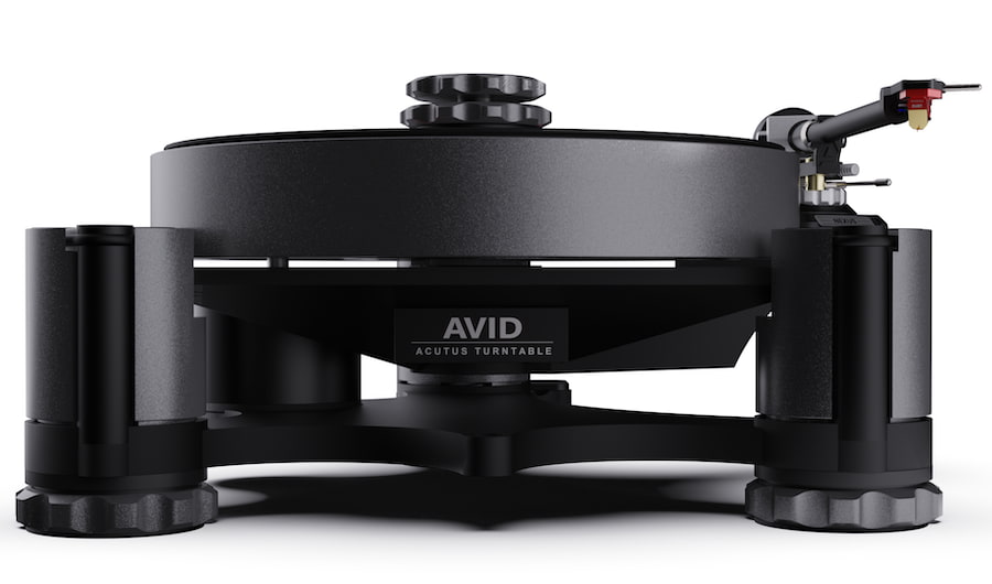 AVID Acutus Dark Iron Turntable Front