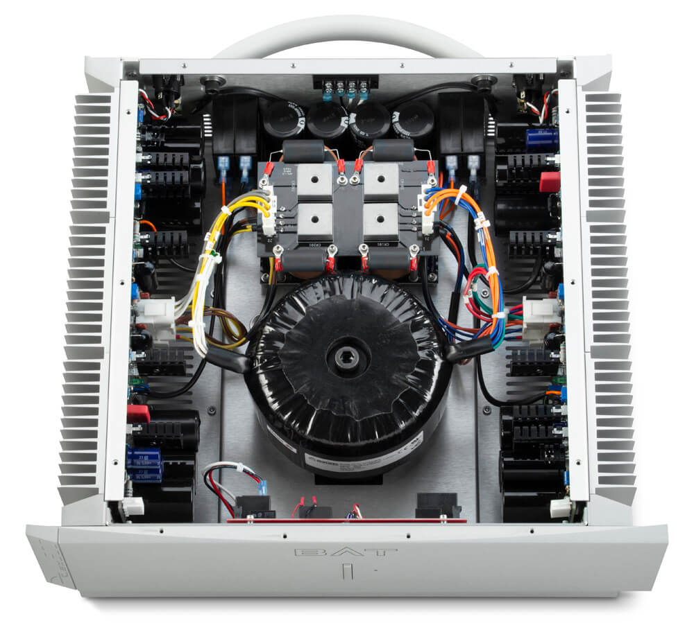 BAT REX 300 Power Amplifier Silver Inside