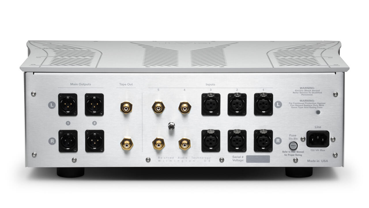 BAT VK-85 Preamplifier Rear