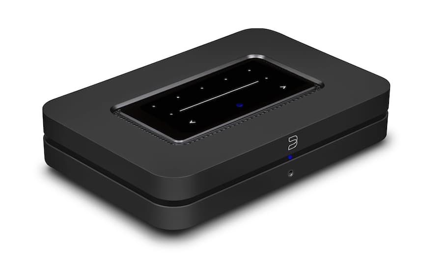 Bluesound NODE Music Streamer Black Front Angle