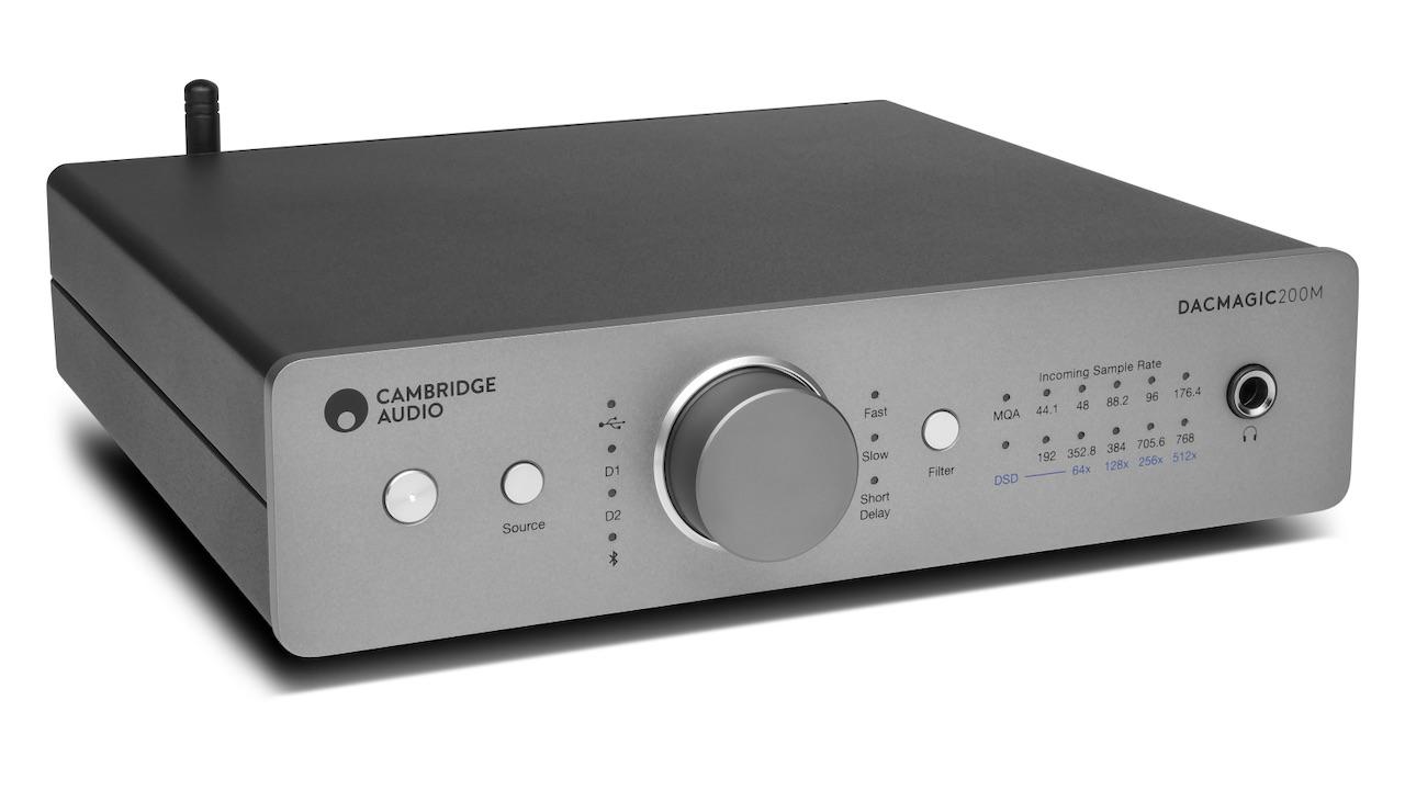 Cambridge Audio DacMagic 200m DAC Headphone Amplifier Front Angle