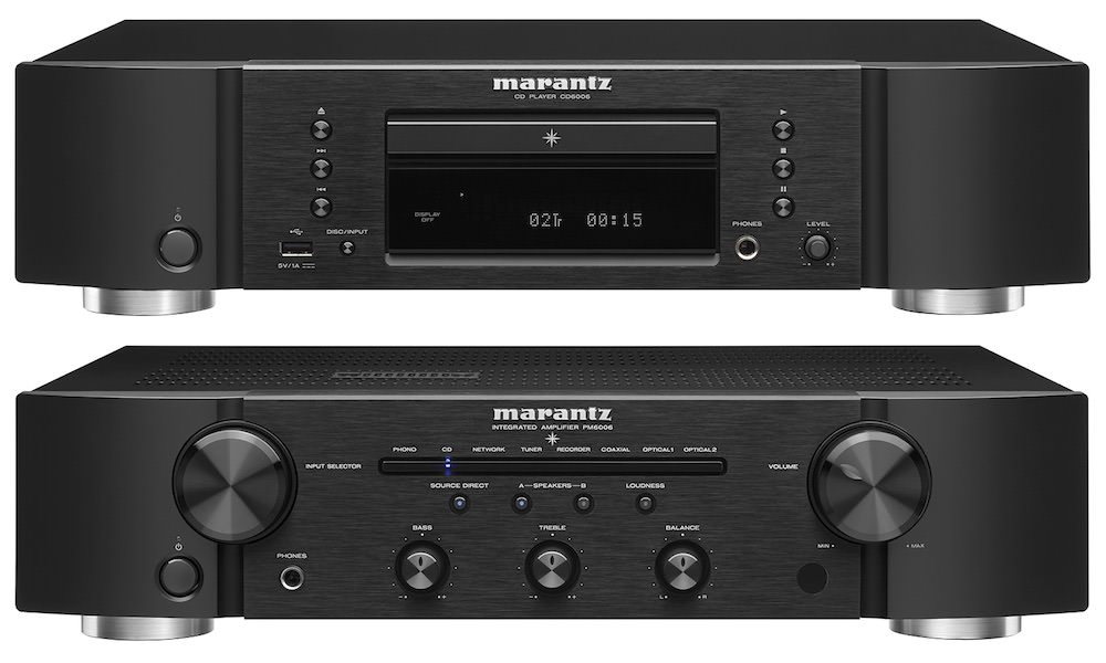 Marantz PM6006 Integrated Amplifier and CD6006 CD Player