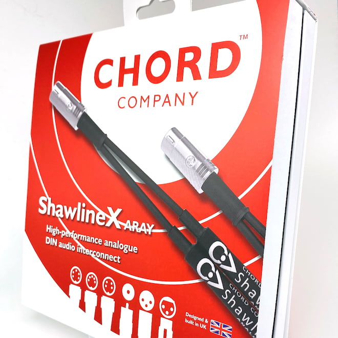 Chord Company ShawlineX Aray DIN Audio Inteconnect