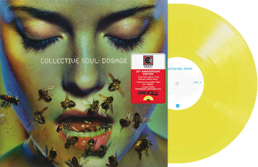 Collective Soul – Dosage (1-LP, Translucent Lemonade Vinyl)