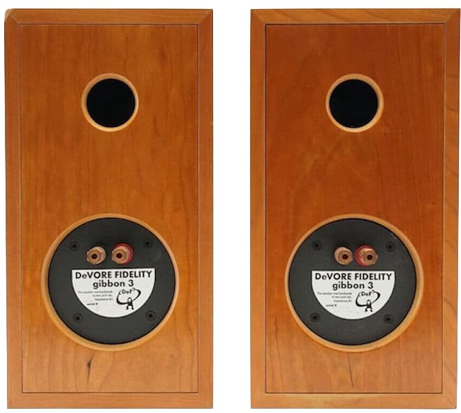 Devore Fidelity Gibbon 3 Loudspeakers Rear