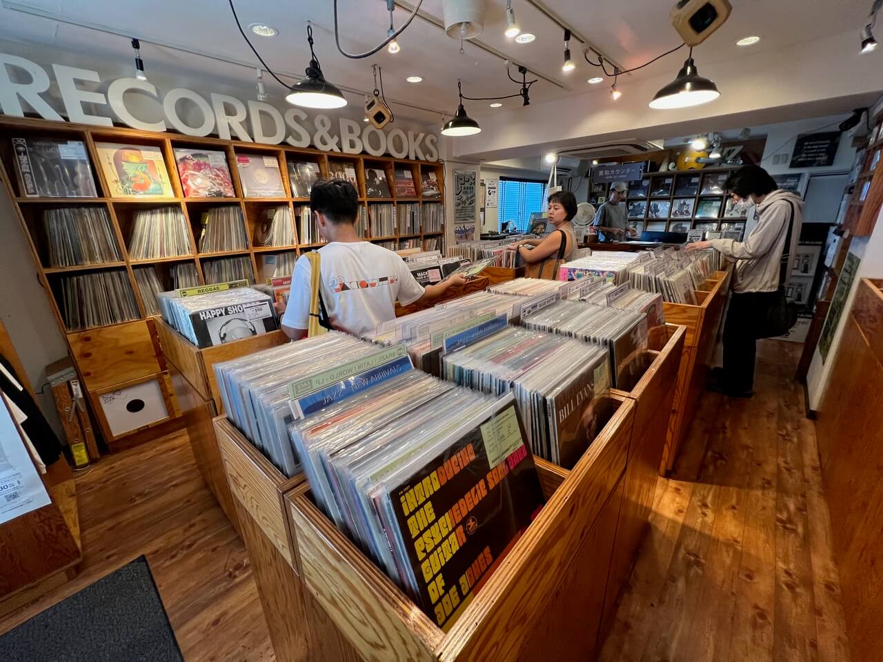 Face Shibuya Record Shopping in Japan