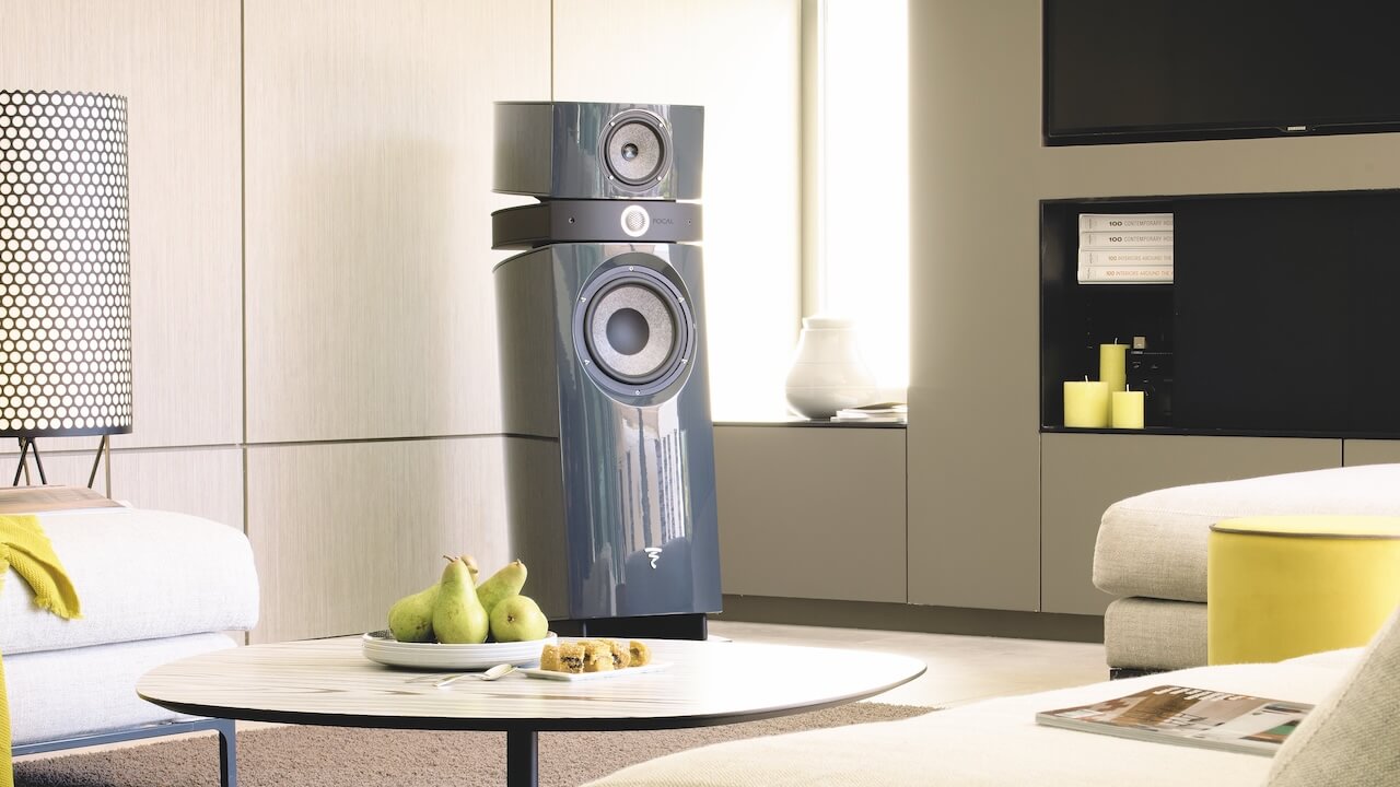 Focal Scala Utopia Evo Loudspeaker in Ash Grey Lifestyle