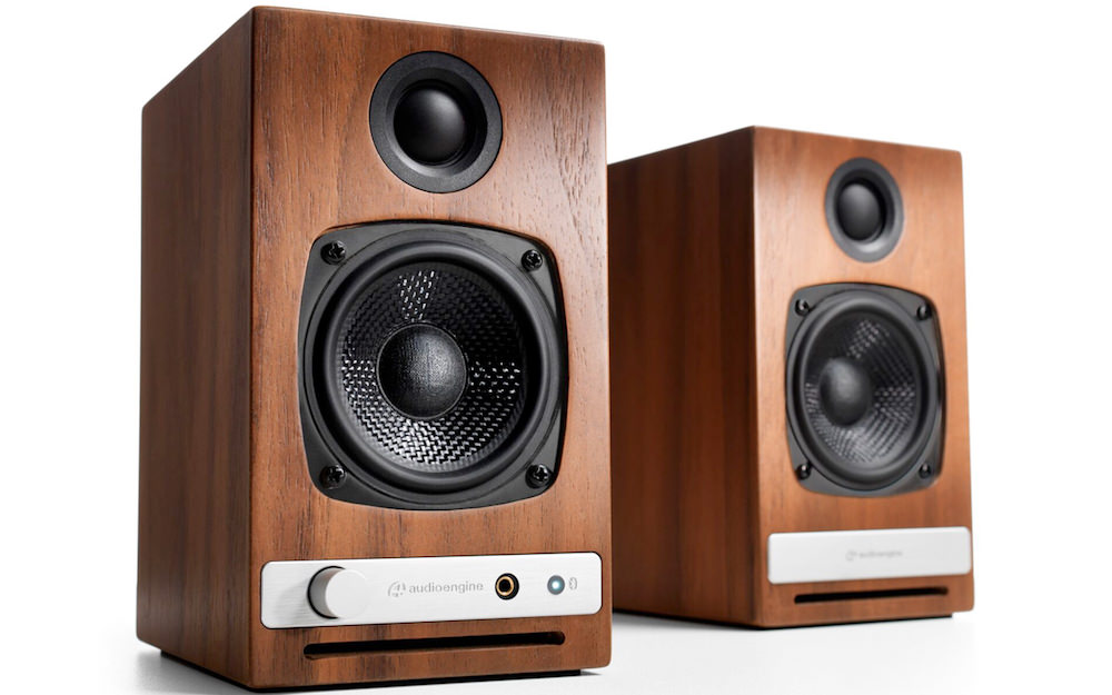 Audioengine HD3 Wireless Speakers Walnut