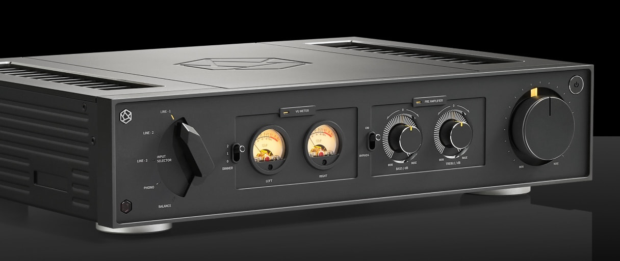 HiFi Rose RA280 Integrated Amplifier in Black 