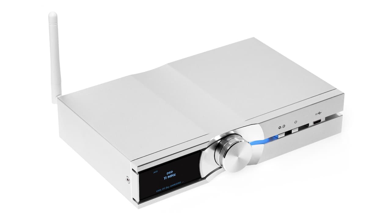 iFi Audio NEO Stream front angle