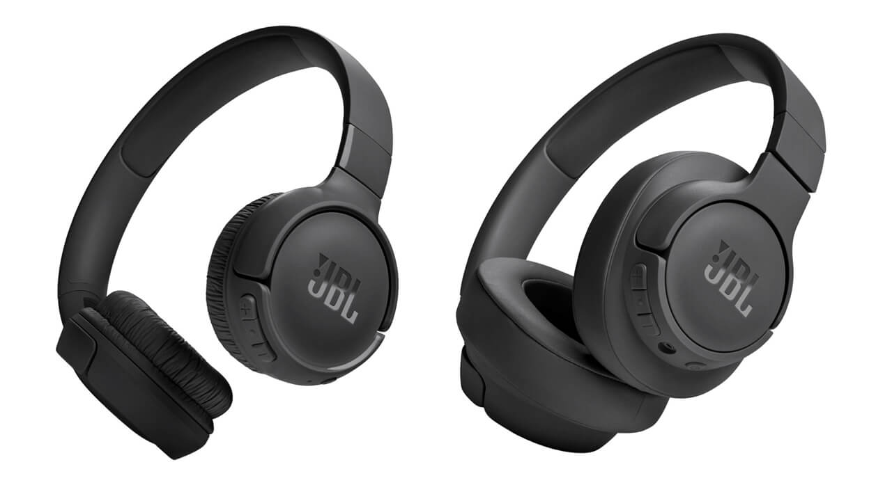 2024 JBL Tune 520BT and 720BT Headphones in Black