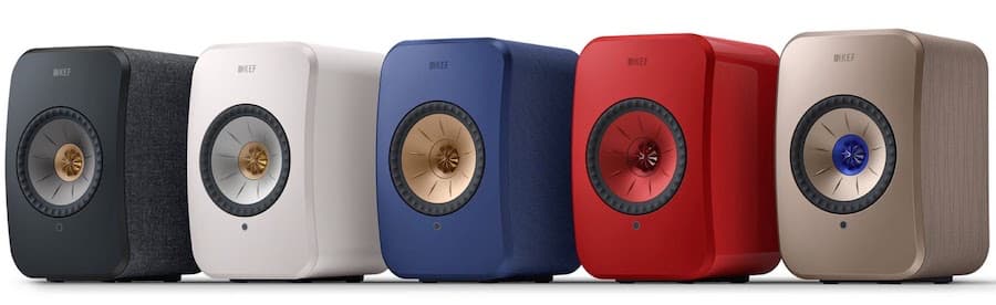 KEF LSX II Wireless Speaker Colors