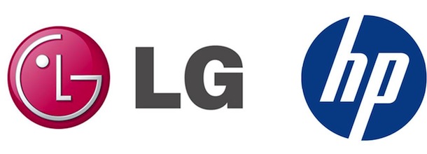 LG and HP Logos