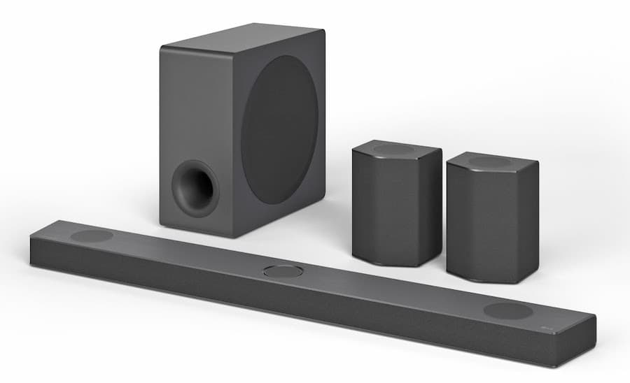 LG S95QR Soundbar with Subwoofer and Rear Speakers