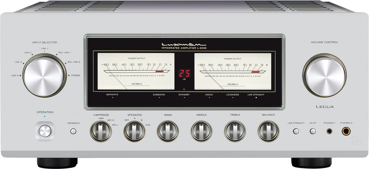 Luxman L-509Z Integrated Amplifier Front