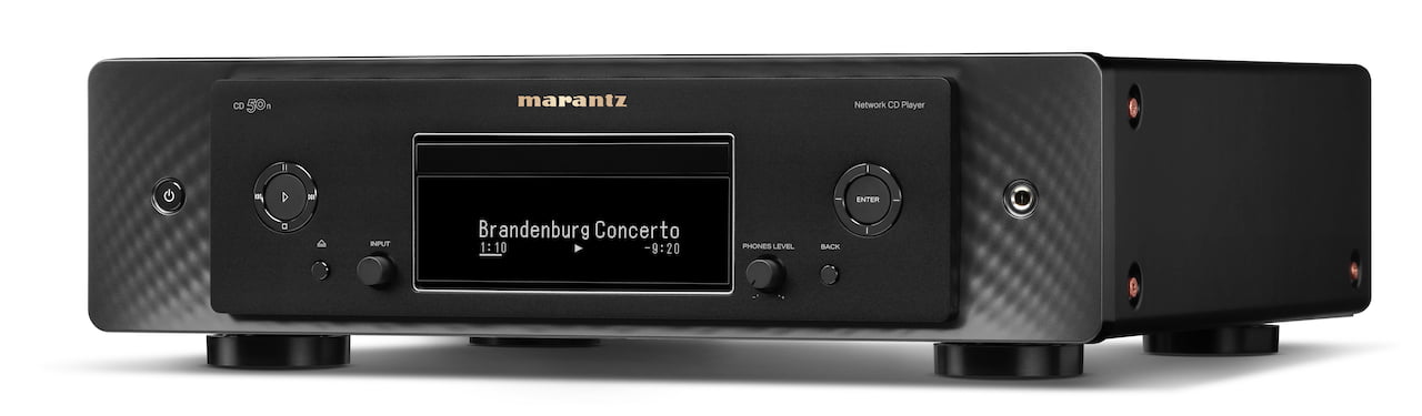 Marantz CD 50n Network CD Player Left Angle