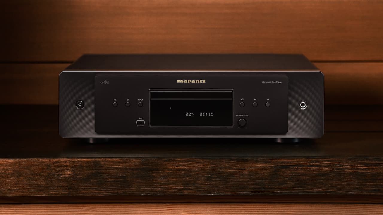 Marantz CD60 CD Player Black Front