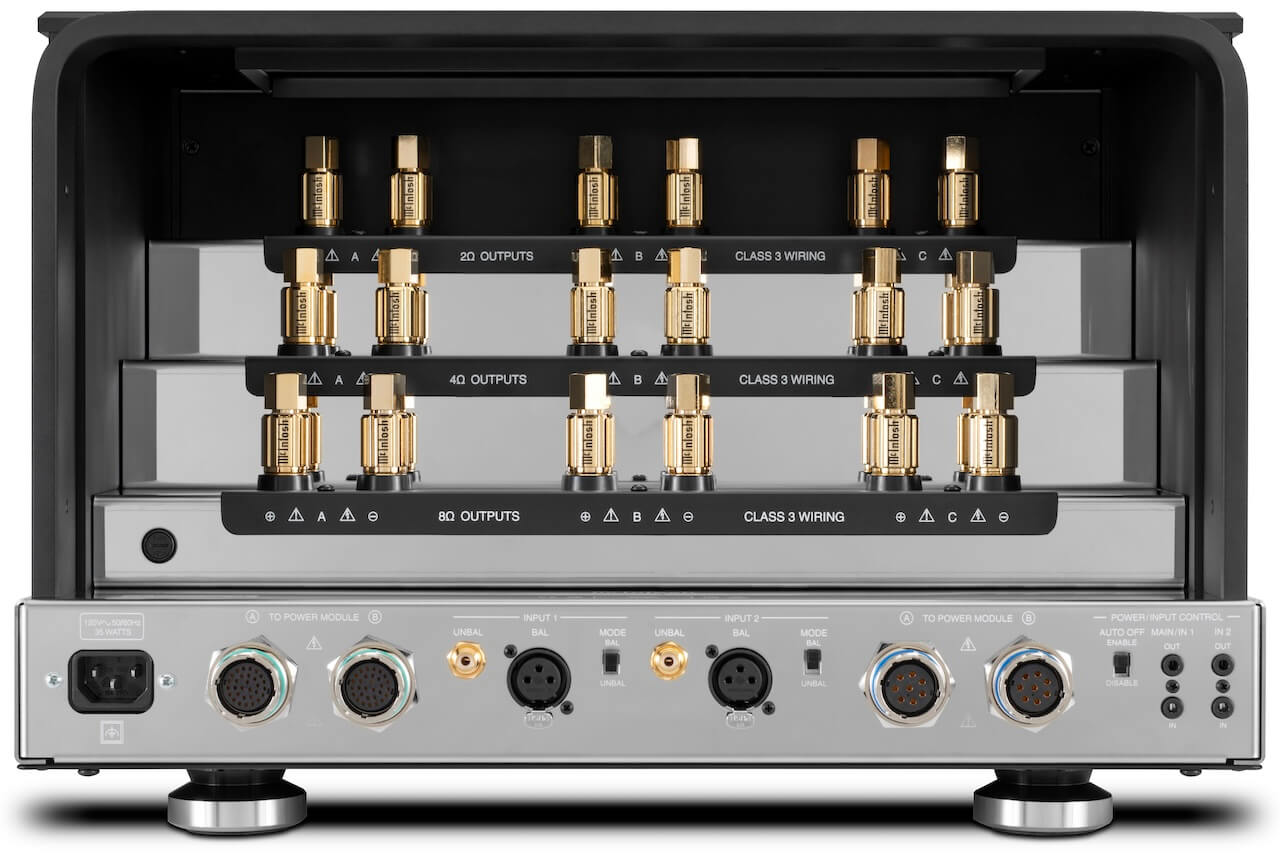 McIntosh MC2.1KW Monoblock Output Module Rear