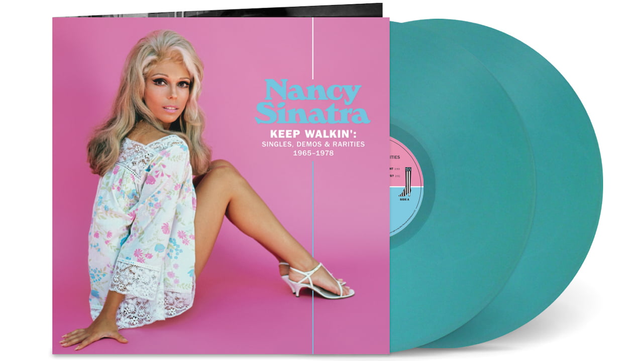 Nancy Sinatra Keep Walkin' 2-LP in zodiac blue wax