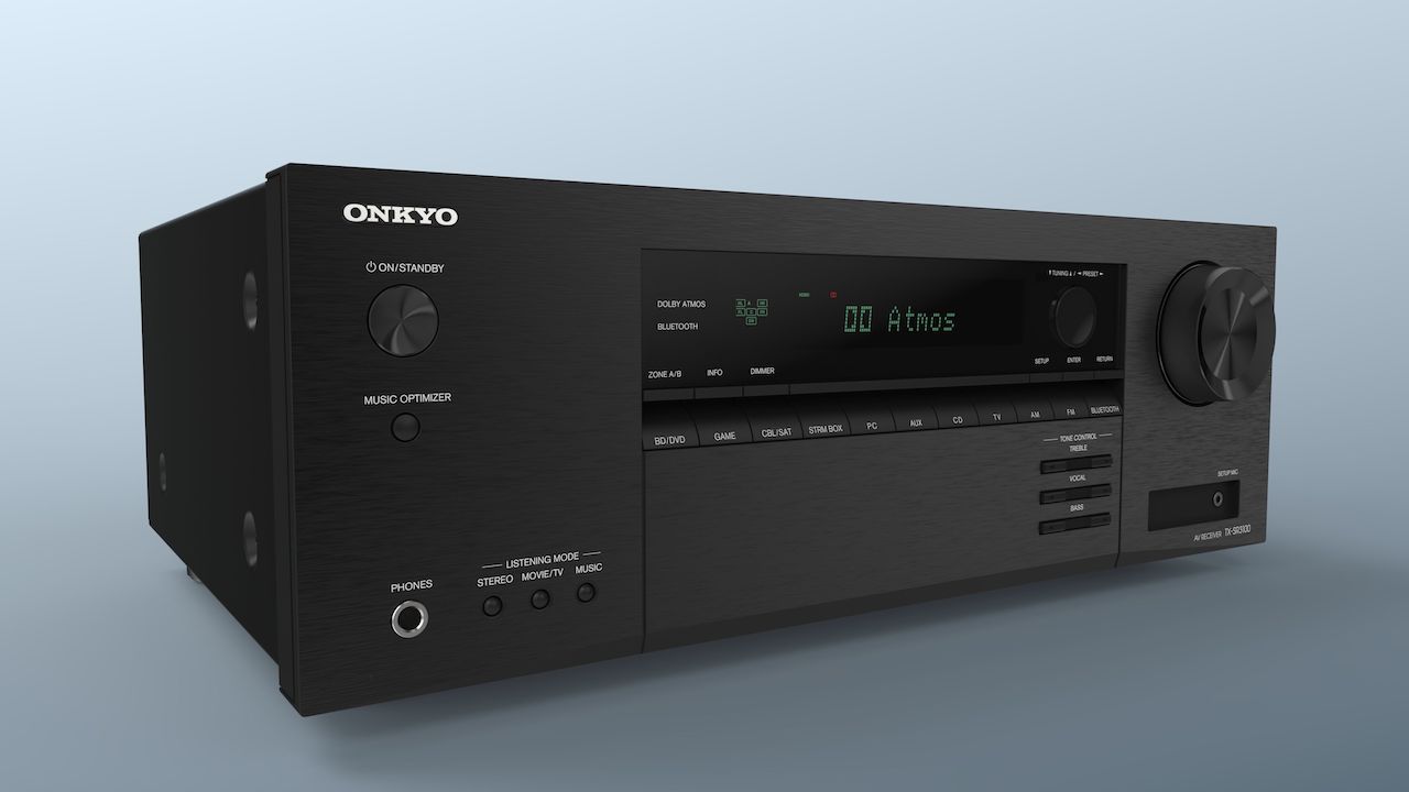 Onkyo TX-SR3100 A/V Receiver Front Angle