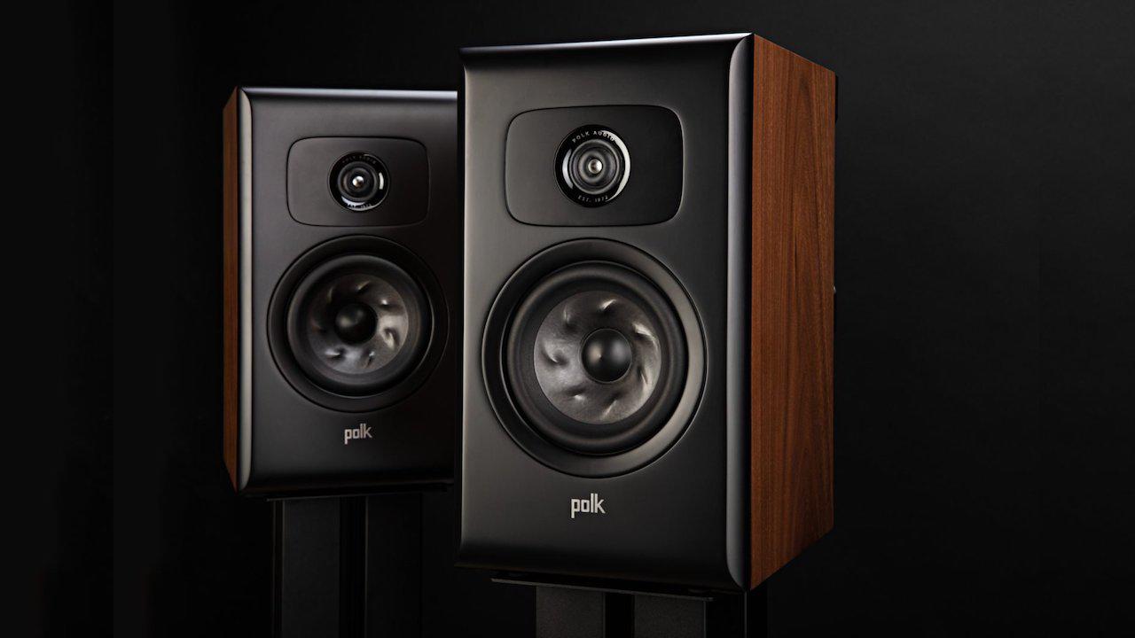 Polk Audio Legend L100 Stand-mount Loudspeakers in brown