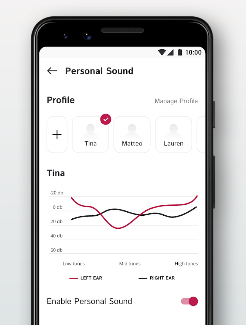 PSB Headphone App Personal Sound