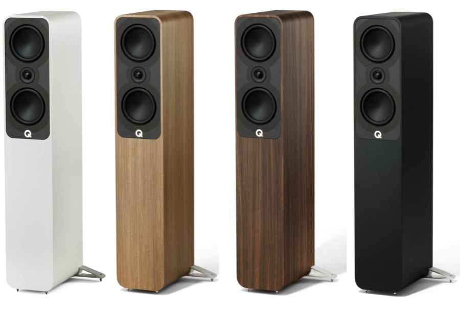 Q Acoustics 5040 Floorstanding Loudspeakers No Grilles