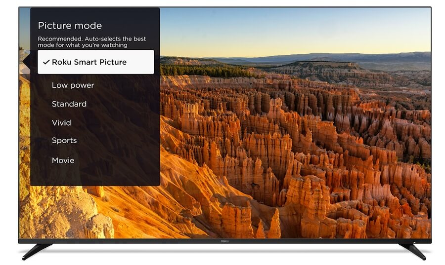 Roku Smart Picture Settings