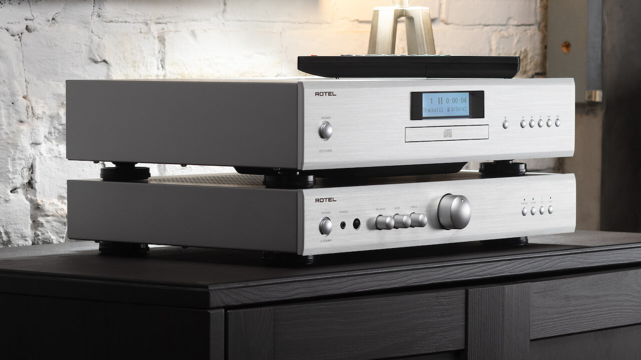 Rotel CD11MKII CD Player and A10MKII Integrated Amplifier Lifestyle