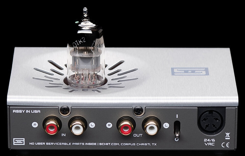 Schiit Audio Vali 3 Hybird Headphone Amp and Preamp Rear