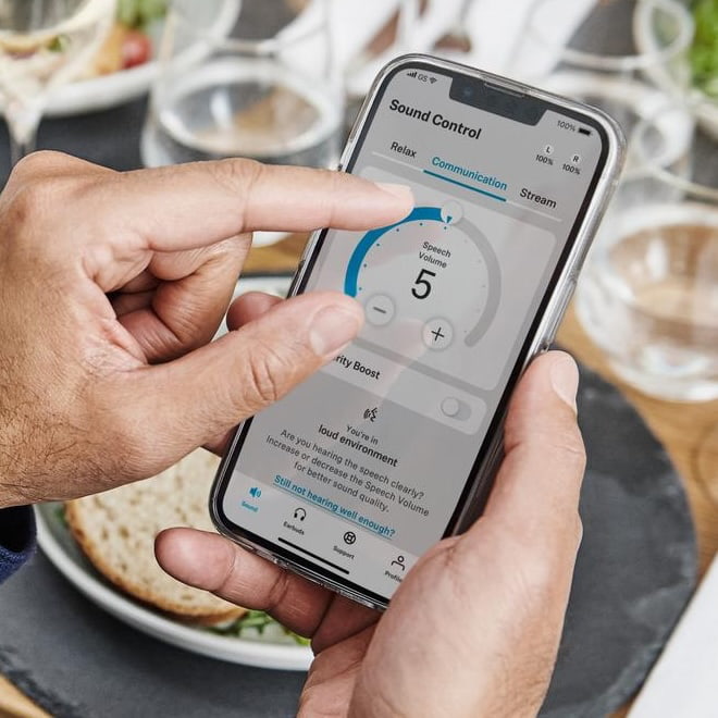 Sennheiser Sound Control App for Hearing Aids