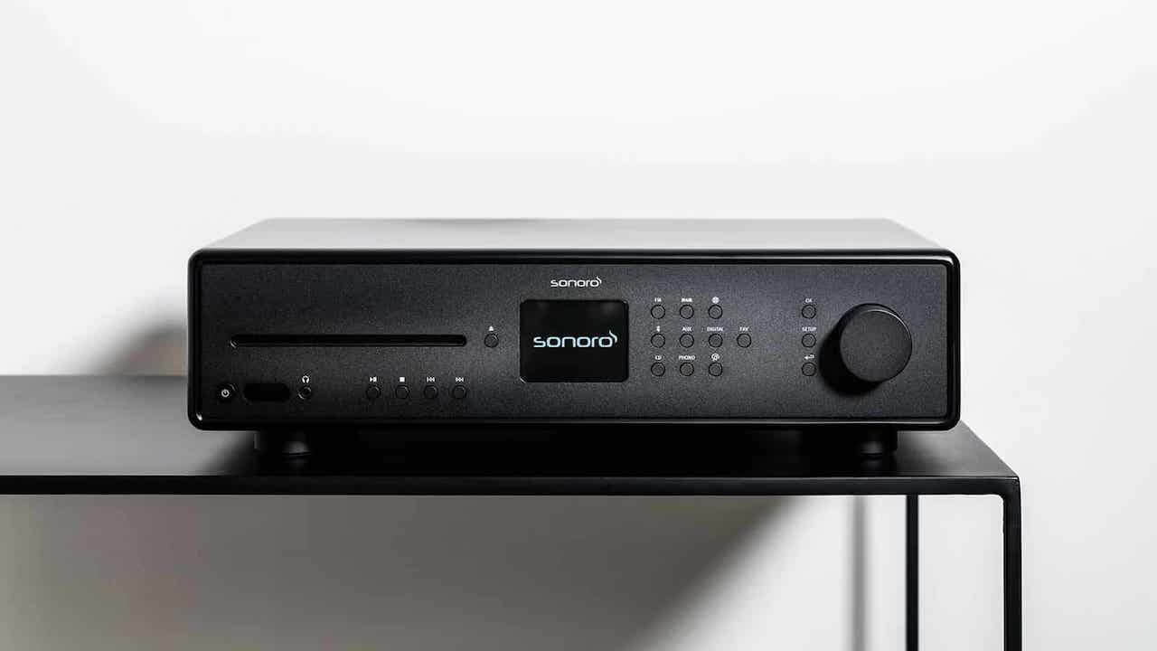 Sonoro MAESTRO Quantum Internet Receiver Black Front