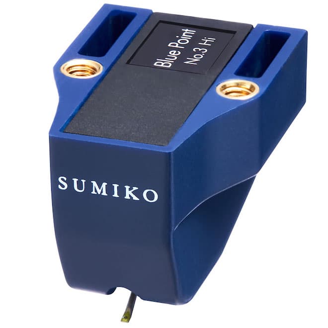 Sumiko Blue Point No. 3 High Output MC Phono Cartridge Front