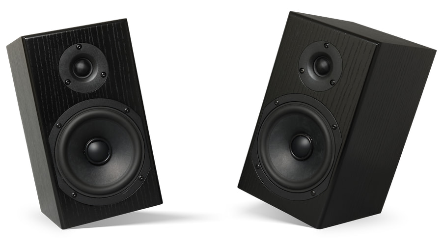 Totem Acoustic Loon Bookshelf Speakers Black Ash