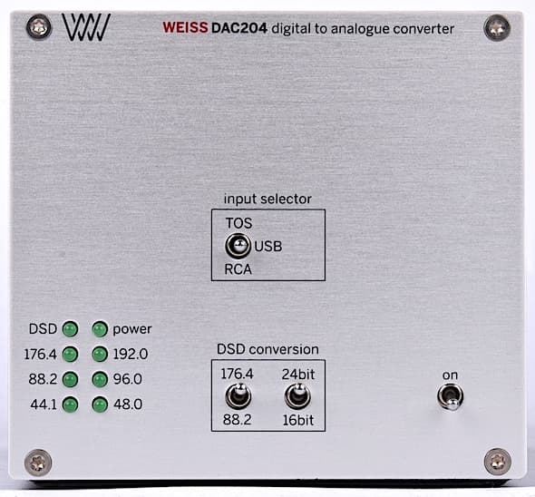 Weiss DAC204 Front