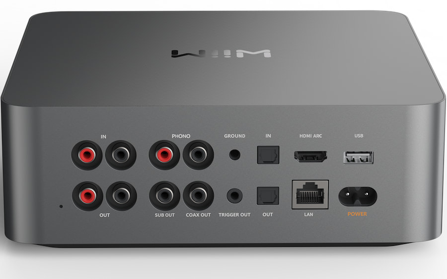 WiiM Ultra Digital Music Streamer Rear Inputs