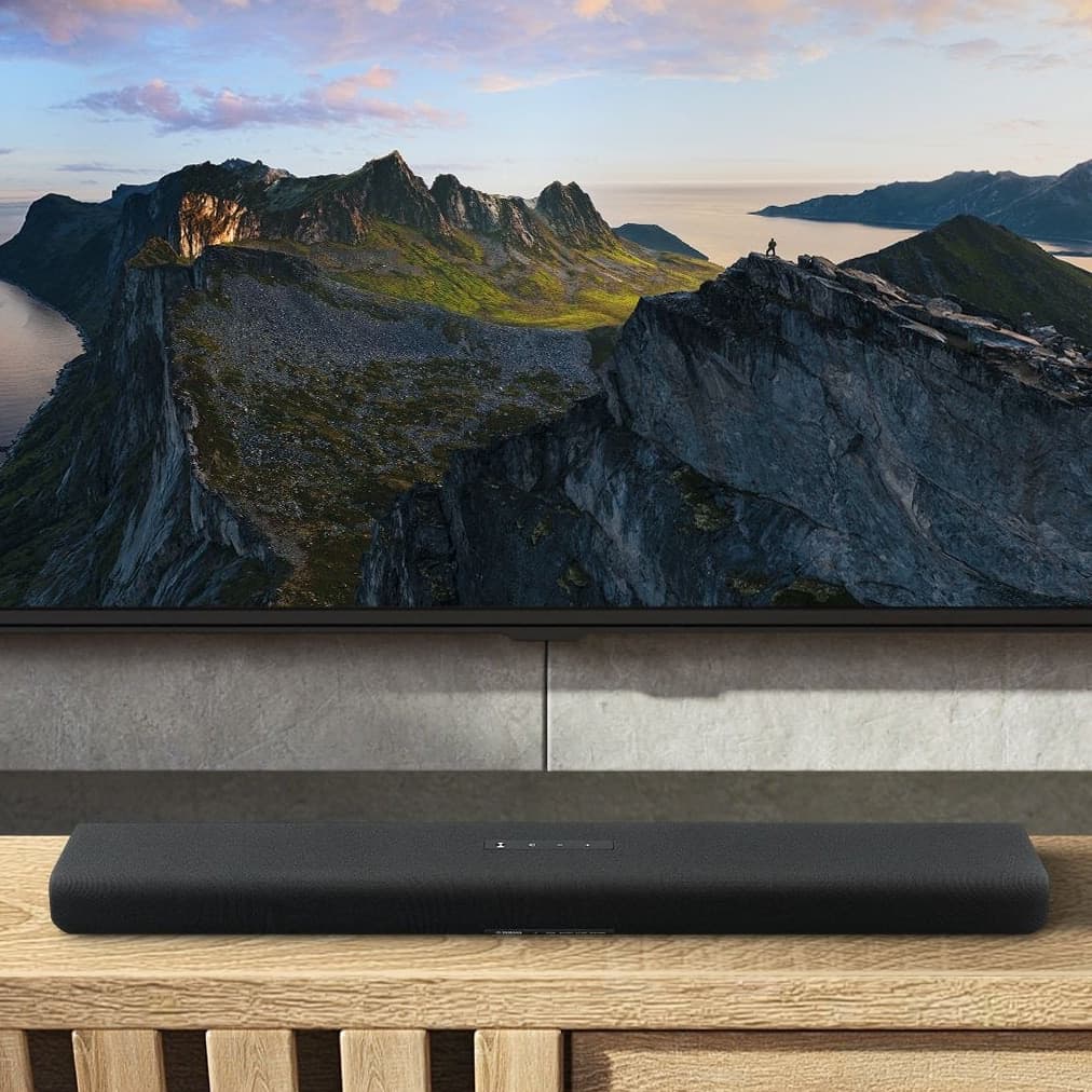 Yamaha SR-B40A Soundbar comes with a wireless subwoofer